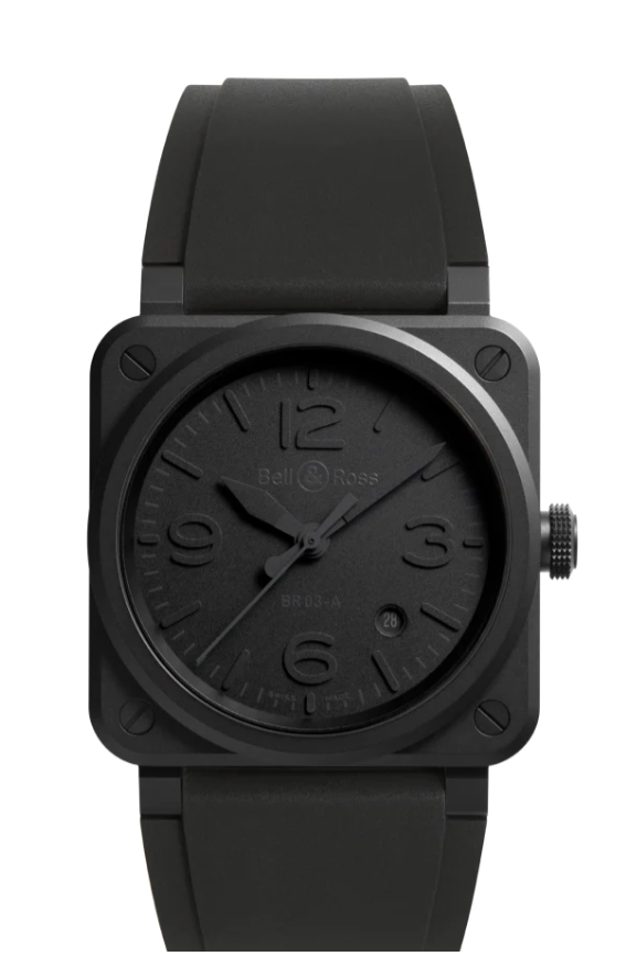 ベル＆ロス(BELL & ROSS) BR-03 ブラック マット BR-03 Black Matte